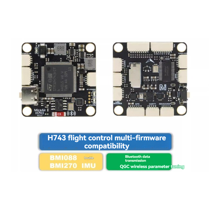 Drone Gimbal Controller - MicoAir743 V2 Flight Controller Dual IMU