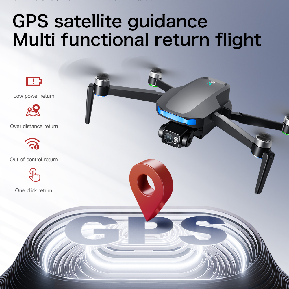 S-X1 Pro 4K GPS Drone with 3-A - Jjrc Drone X12 评论和价格